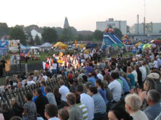 Parada wchodzi na stadion